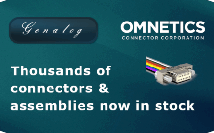 Omnetics in stock at Genalog